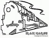 Train Coloring Cartoon Crash Pages Trains Template Steam Clip Library Clipart sketch template