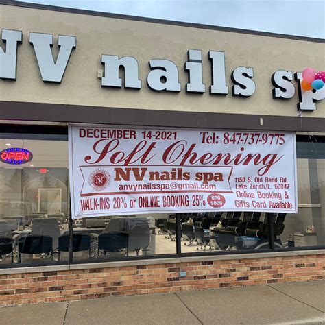 nv nails spa nail salon  lake zurich