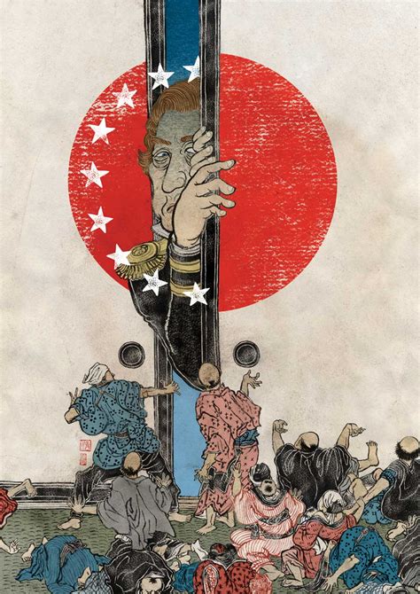 pacific overtures theater poster yuko shimizu