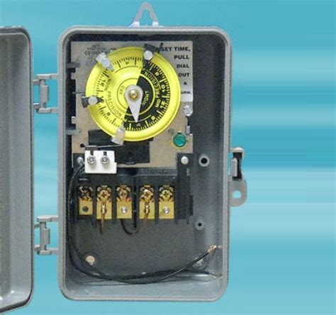 pool timer  heater delay circuit