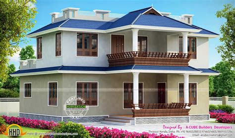 bedroom double storied kerala home kerala home design  floor plans  house designs