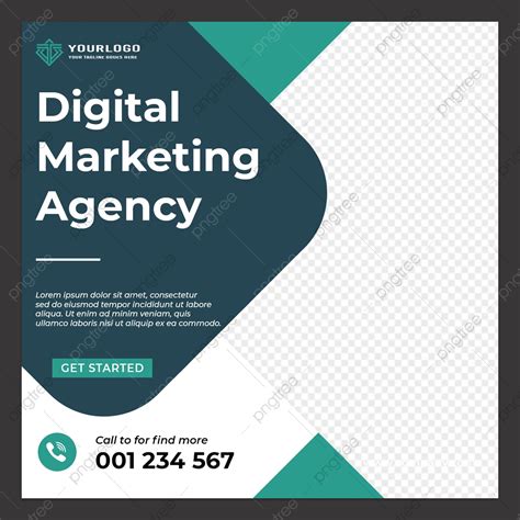 digital marketing agency social media post template   pngtree