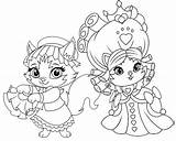Coloring Pages Girls Whisker Haven Coloringpagesfortoddlers sketch template