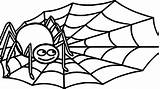 Spider Coloring Pages Printable Cartoon Tarantula Web Kids Halloween Anansi Pdf Spiders Drawing Getdrawings Getcolorings Food Spiderman Icon Colouring Color sketch template