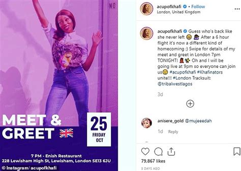 Met Police Poster Girl In Nigerian Big Brother Sex Storm Flies Back
