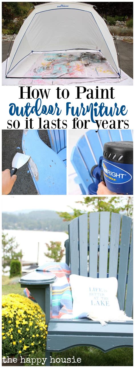 paint outdoor furniture   lasts  years