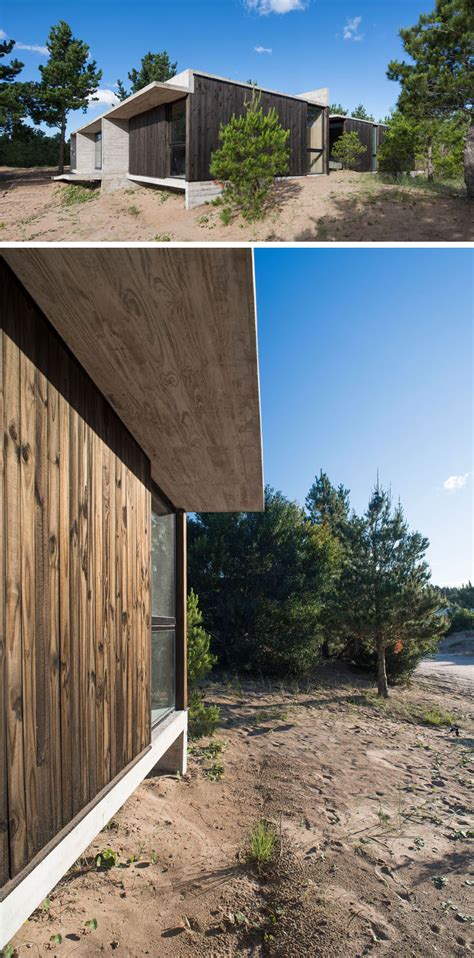 luciano kruk  completed   wood  concrete house  argentina contemporist