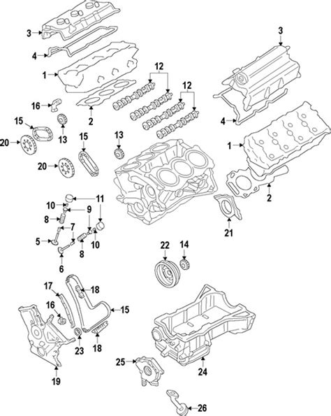 parts diagrams ford taurus  engine parts component