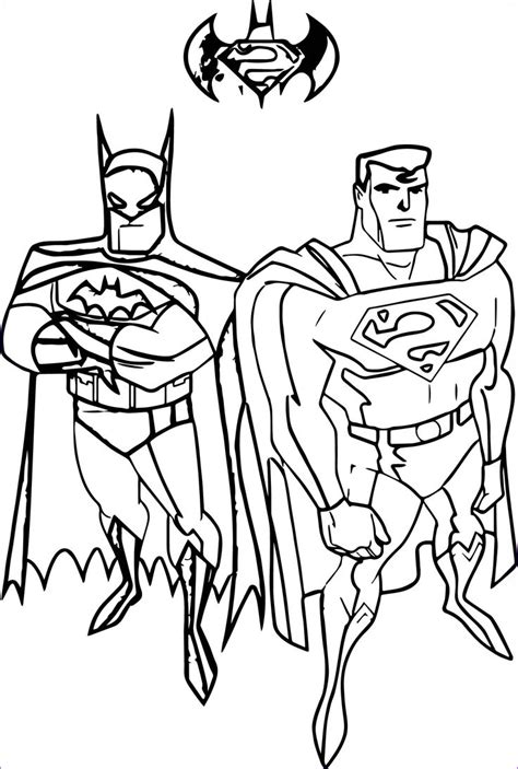 batman  superman coloring page superhero coloring pages batman