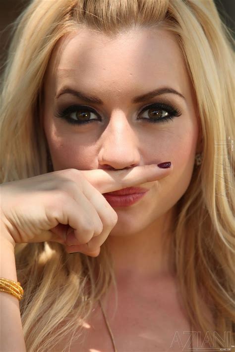 lexi belle looks cute in yellow panties out in the garden aziani 16 pictures