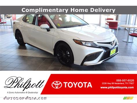 2021 Toyota Camry Xse In Wind Chill Pearl 512024 Autos Of Asia