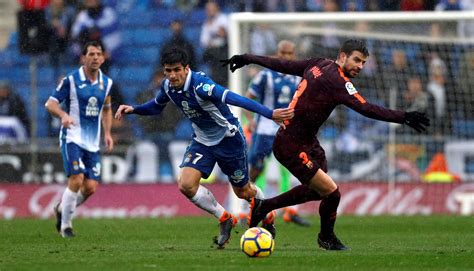 fc barcelona  espanyol blaugranas igualaron   por laliga santander foto  de