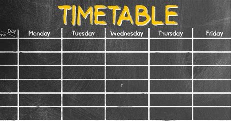 revision timetable maker  brokeasshomecom