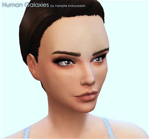 my sims 4 blog human galaxies freckles and moles by