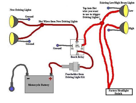 relay  fog lights wiring diagram wiring diagram