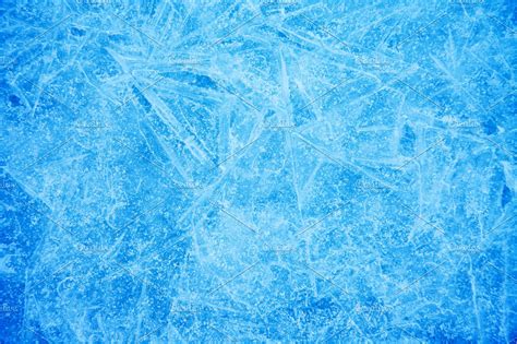 abstract blue ice textures set high quality nature stock