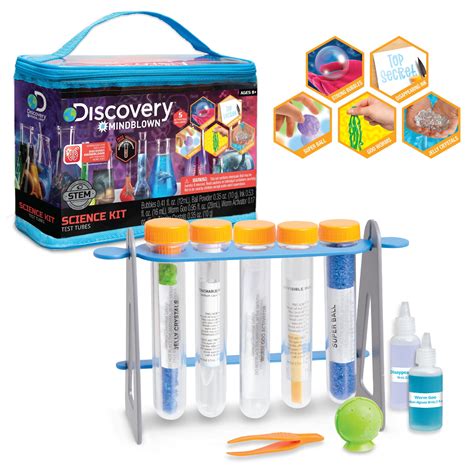 Discovery Mindblown Science Kit Test Tubes With 5 Hands On Learning