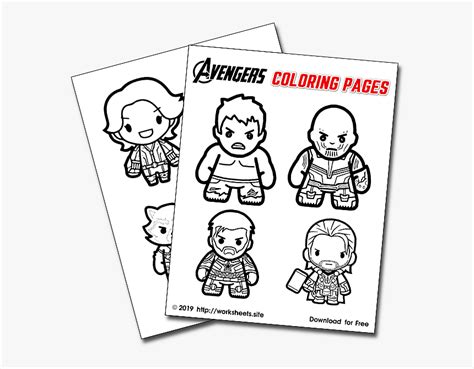 avengers endgame coloring pages  game avengers colouring hd png