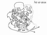 Universe Steven Coloring Pages Crystal Gems Printable Color Print Magic Getcolorings Popular Template 99kb 900px 1200 sketch template