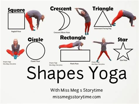 shapes yoga  pre schoolers preschool yoga yoga  kids