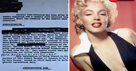 Marilyn Monroe S Death Was A Cover Up Shock Claim After Coroner S