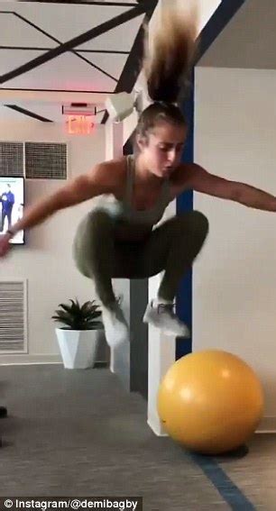 Instagram Fitness Pro Demi Bagby Reveals Insane 60 Second Workout