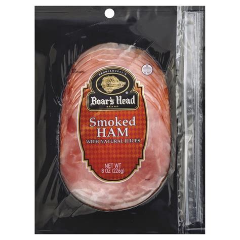 boars head uncured smoked ham  oz  sprouts farmers market instacart