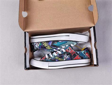 2019 new arrival converse x batman canvas uppers sneakers free shipping