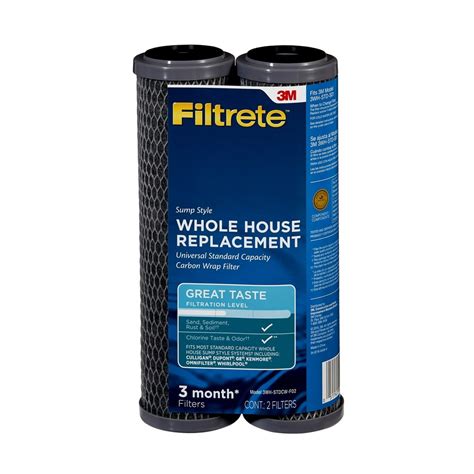 Filtrete 3wh Stdcw F02 Standard Capacity Whole House Replacement Carbon