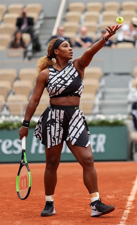 serena williams  white  nike   french open   footwear news