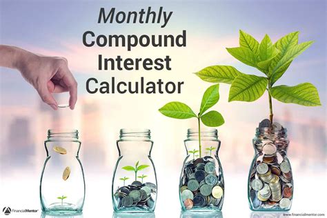 monthly compound interest calculator