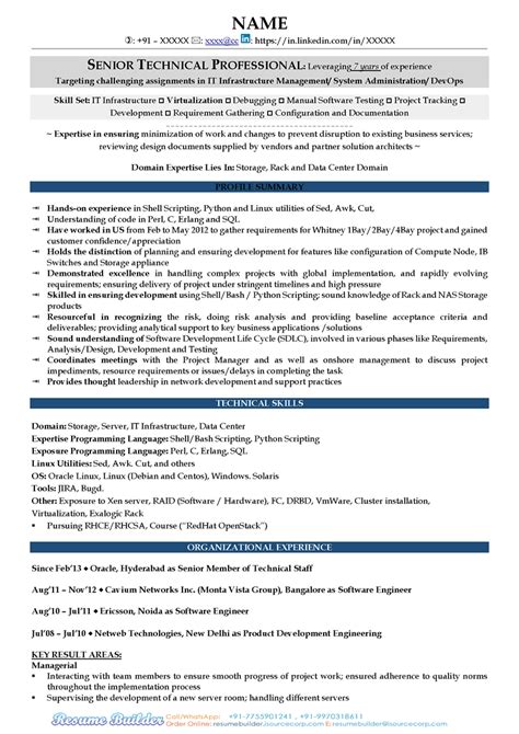 resume samples  cv template   cv sample senior