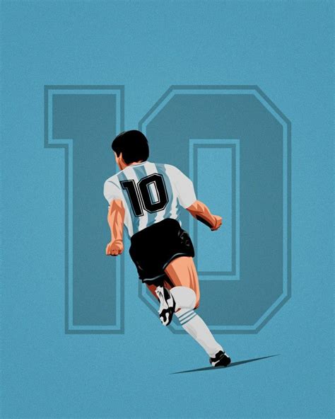man kicking  soccer ball  front   number    blue background