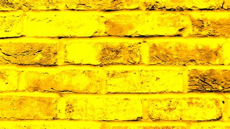 yellow brick wall  stock photo public domain pictures