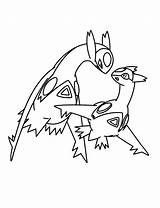 Articuno Coloring Getdrawings Pages sketch template