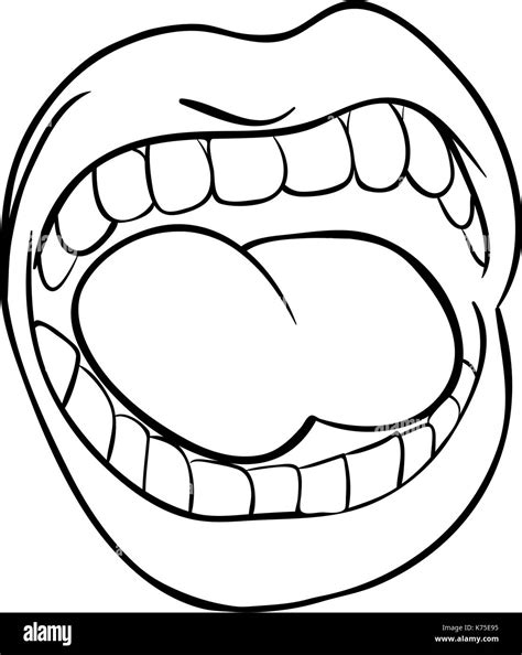 ideas  coloring coloring pages mouth