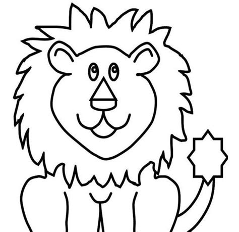 easy lion coloring pages belinda berubes coloring pages