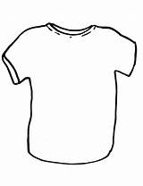 Shirt Coloring Drawing Tee Blank Tshirt Pages Clipartmag Color Getcolorings sketch template
