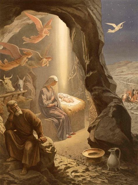 la navidad de jesus christ stock de ilustracion ilustracion de dios