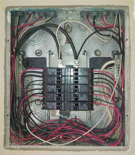 residential breaker box wiring