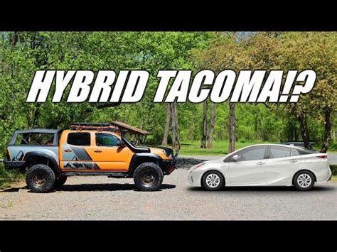 hybrid  full electric toyota tacoma     youtube