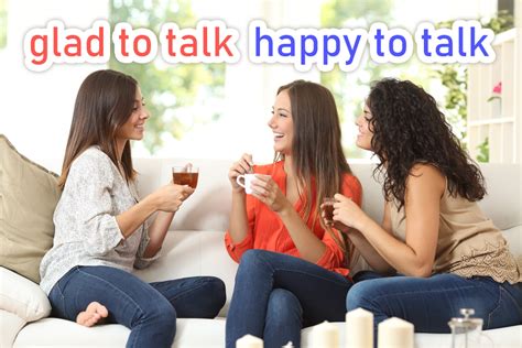 「glad To Talk」と「happy To Talk」の 違いは？嬉しい時に使えるフレーズも ネイティブキャンプ英会話ブログ