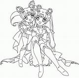 Coloring Pages Kids Palace Doll Helping Moon Each Sailor Other Chibi Popular Chibiusa Library Clipart Coloringhome Comments sketch template
