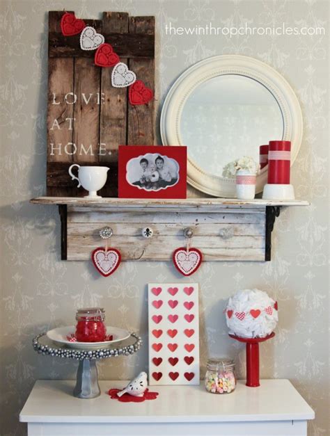 romantic diy home decor project  valentines day