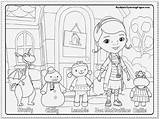 Mcstuffins Doc Coloring Pages Clipart Colouring Library Pdf sketch template