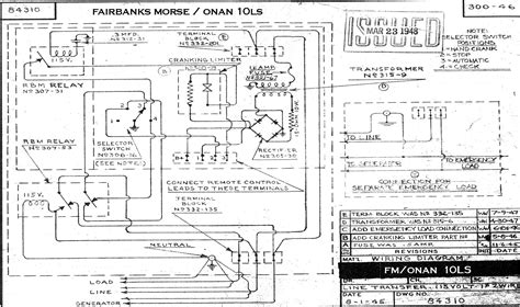 onan generator wiring diagram