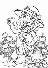 Hobbie Holly Coloriage Potager sketch template