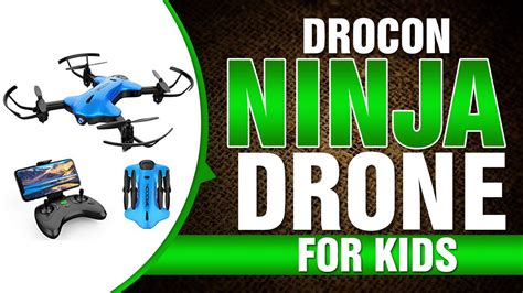 drocon ninja drone  kids beginners fpv rc drone  p hd wi fi