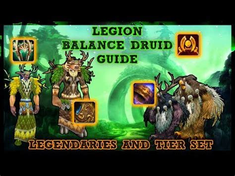 balance druid legendary tier set guide legion youtube