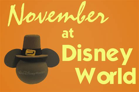 november  disney world crowd calendar